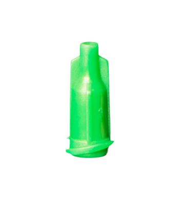 JGTCGX - Green Tip Cap - Luer Lock - Pack of 50 pcs