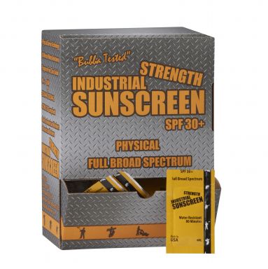 4 ml. Zinc Oxide Sunscreen Single Use Foil Pack Box of 100