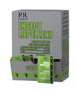 4 ml. Insect Repellent Lotion Single Use Foil Pack Box of 100