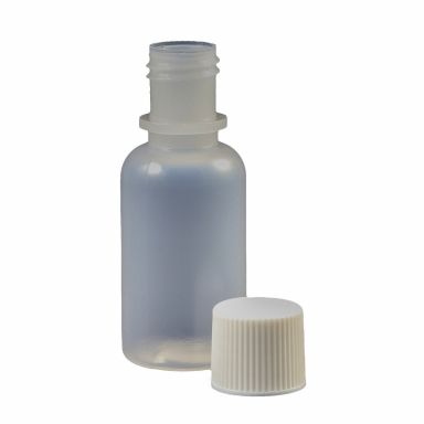 JG0.5BC-CC - 0.5 oz. Bottle Cylinder w/ 15-415 Closed Cap - Pack of 10 pcs