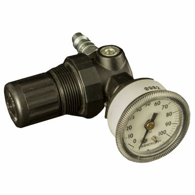 JG100 PSI-1/8 - 100 PSI Reg and 100 PSI Gauge for Vacuum Pick-Up Wand