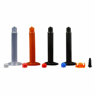 JG3A-50 - Syringe 3 cc Air Barrel, White PE Stopper - Pack of 50 pcs