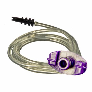 JG5A-XP - 5 cc Standard Syringe Adapter w/ 3 ft. 5/32" OD Tubing - Black Barb