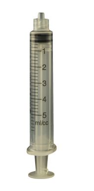 JG5CC-LL-50 - 5 cc Calibrated Manual Luer Lock Syringe - Pack of 50 pcs