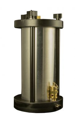 JGD1LBK - 1 lb (500g) Black Cyanoacrylate 3 Post Pressure Tank - Pressure Pot