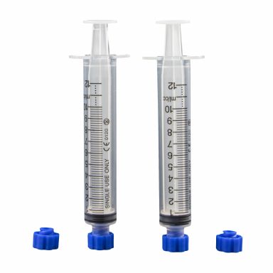 JGTCBLLX - Blue Screw-On Tip Cap - Luer Lock - Pack of 50 pcs