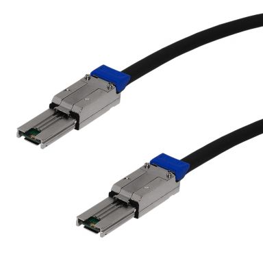 External Mini-Sas (SFF-8088) to External Mini-Sas (SFF-8088) 6G Cable - 28 awg - 0.5m
