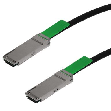 QSFP+ (SFF-8436) to QSFP+ (SFF-8436) Cable - 28 awg -0.5M - Generic