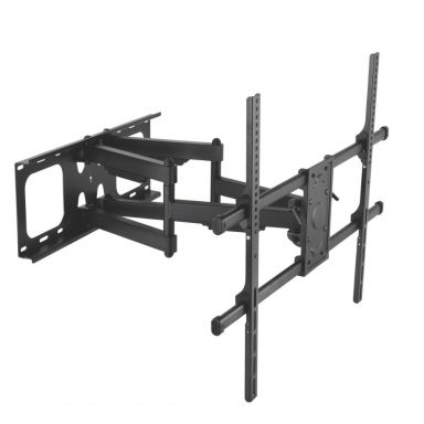 Full Motion Mount TV Wallmount Bracket for Flat and Curved LCD/LEDS - Fits Sizes 50-90"