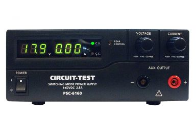 PSC-6160 - Single Output - Switching Power Supply (60VDC/2.5A), Remote Programmable