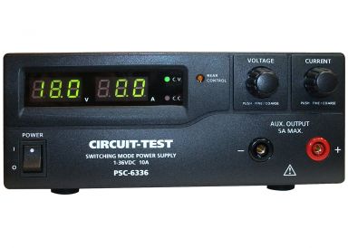 PSC-6336 - Single Output - Switching Power Supply (36VDC/10A), Remote Programmable