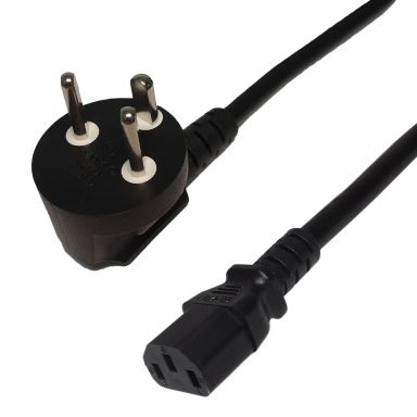 AFSNIT 107-2-D1 (Denmark) Toc13 - H05VV-F 1.0 (10A 250V) Power Cord - 2M