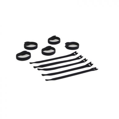 Hook and Loop Cable Ties - 10 Pack