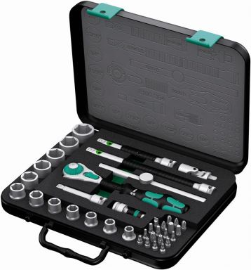 003596 Zyklop Ratchet 3/8 in. Drive Set 38Pc Imperial 8100 Sb4