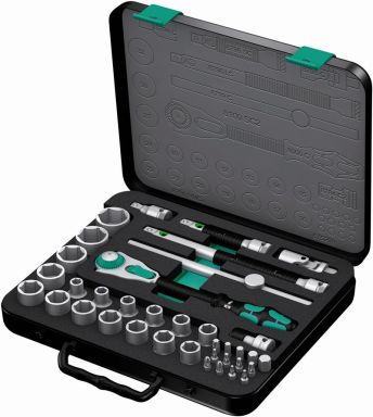 003645 Zyklop Ratchet 1/2 in. Drive Set 37Pc Metric 8100 Sc2