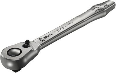 8004 A Zyklop Metal Ratchet with switch lever and 1/4" drive, 1/4" x 141mm