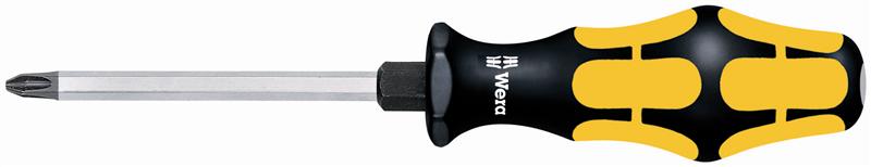 Wera 05100081001 918 SPZ SB Screwdriver for Pozidriv screws, PZ 2 x 10
