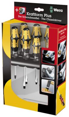 018283 Chiseldriver Screwdriver Set 6Pc (Ph/Sl) 932 S/6