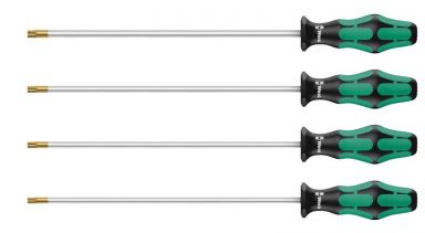 028074 Screwdriver Set 4Pc (Tx Hf) 367/4 Hf 300 mm