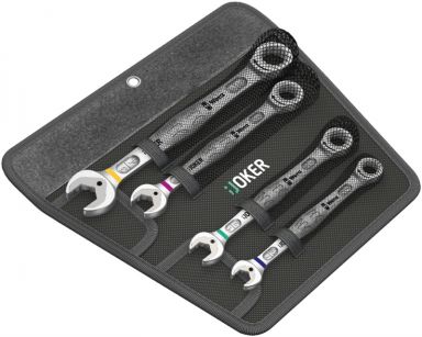 6000 Joker 4 Set 1 Ratcheting combination wrenches set, 4 pieces