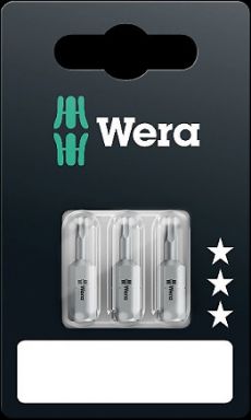 073344 Bit Set 3Pc (Hex 4.0mm, 5.0mm, 6.0mm) Carded 840/1 Z Set B Sb