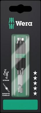 073420 Bitorsion Bit Holder With Rapidaptor Carded 897/4 R Sb 1/4 in. X 75 mm