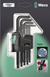 073598 Torx / Ballpoint Torx Key Set 9Pc Carded 967 Pkl/9 Sb