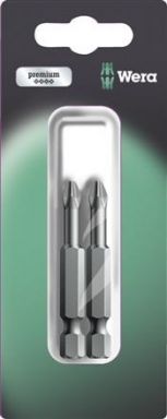 134382 Bit Set 2Pc (Ph3) Carded 851/4 Tz Sb Ph 3 X 50 mm