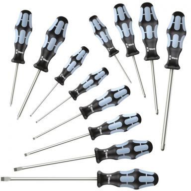 3334/12 Screwdriver set, Stainless