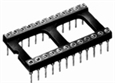 Dip Socket.  Machined, 14 pins .300in spacing