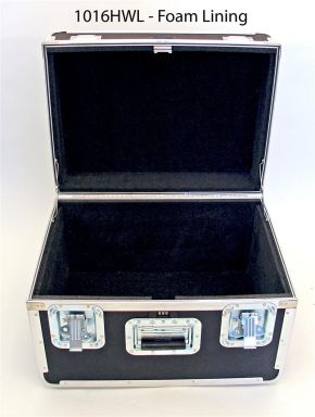 1016HWL GUARDSMAN ATA 300 SHIPPING CASE WITH WHEELS AND TELESCOPING HANDLE FOAM LINER COLOR BLACK