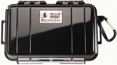 1050, Micro Case BLACK-BLACK,  6.31" x 3.68" x 2.75"