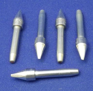 Soldering Tips 1/16in Chisel(Thermo-drive), 1.60mm (0.063"). For PS-90 soldering irons - Pkg of 5