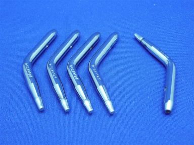 Angled Mini-Wave (Fine Pitch) Tips, 1.80mm (0.07"). For PS-90 soldering irons - Pkg of 5