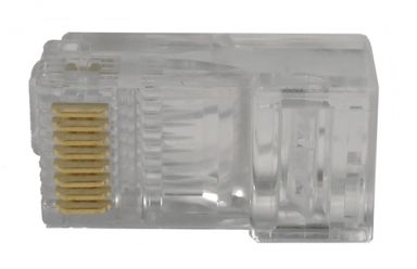 CAT 5 8P/8C Plug RND/SOL 30M"AU UL/CSA