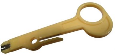 Economy Punch-Down Tool and Cable Stripper