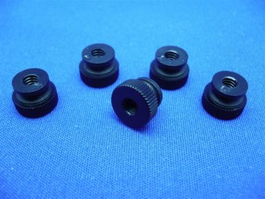 Black Thumb Nut for T&T Stands, 5ea