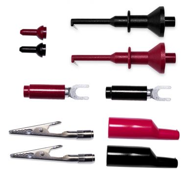 10 Items:  BU-60TBO, BU-62-*, BU-00230-*, BU-0025-*, BU-00207-* Test Accessories, Retail Pack