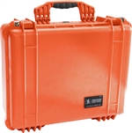 1550, Medium Case (with Foam) ORANGE, 18.43" x 14.00" x 7.62"
