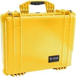 1550, Medium Case (with Foam) YELLOW, 18.43" x 14.00" x 7.62"
