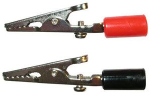 10A Insulated Alligator Clips