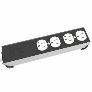 6 Outlet Hospital Grade Power Strip - 6ft Cord, 5-15P-HG Plug, 5-15R-HG Front Receptacles