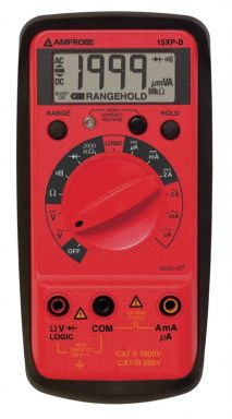Amprobe 15XP-B Digital Multimeter VolTect Non-Contact Voltage Detection