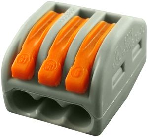 3 Conductor Lever-Nut™ Wire Connector