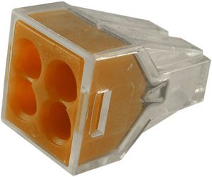 4 Conductor Wall-Nut™ Push Wire Connector