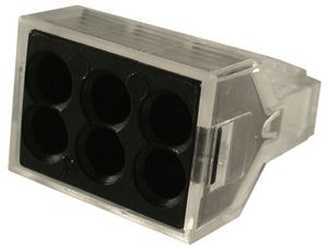 6 Conductor Wall-Nut™ Push Wire Connector