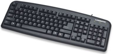 Enhanced Keyboard USB, Black