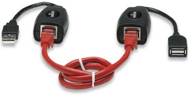 USB Line Extender Extends The Distance To Any USB Device Up To 60 m (196 ft.)