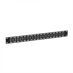 1U Flat Cable Lacing Panel