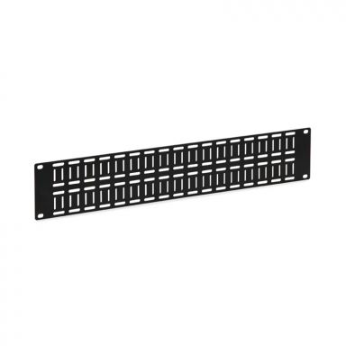 2U Flat Cable Lacing Panel